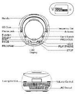 COBY MPCD451 - COBY® - 2