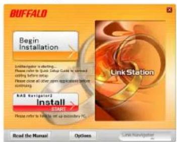 BUFFALO LinkStation Pro Duo Diskless - LinkNavigator Setup (LS-VL, LS-XHL, LS-CHL) - 4