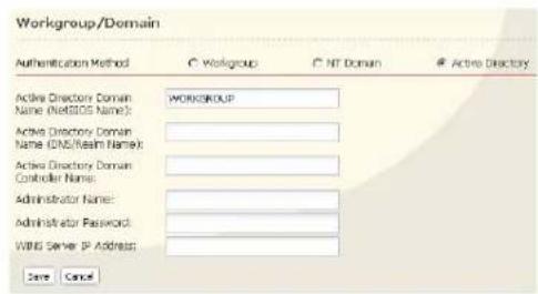 BUFFALO LinkStation Pro Duo Diskless - Access Restrictions on Active Directory - 2