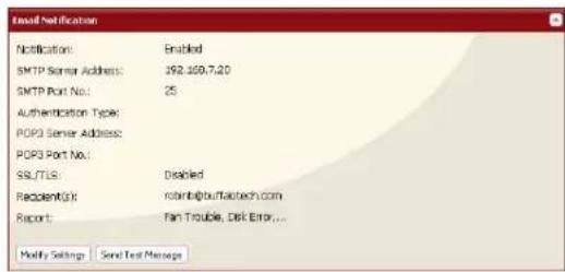 BUFFALO LinkStation Pro Duo Diskless - E-mail Notification - 3