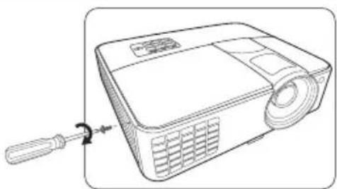 BENQ 9H.J6F77.13E - Replacing the lamp - 13