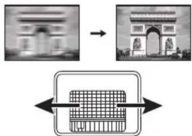 Image showing the transformation of an ancient building facade to a traditional Chinese arch, with a grid-based representation below.
