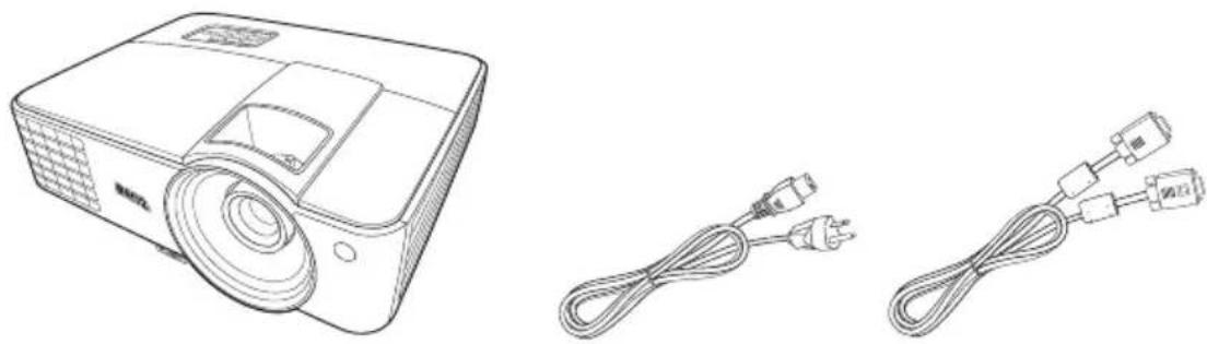 BENQ 9H.J6F77.13E - Standard accessories - 2