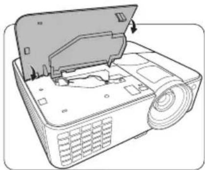 BENQ 9H.J6F77.13E - Replacing the lamp - 11