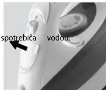 spotrebiča vodou.
