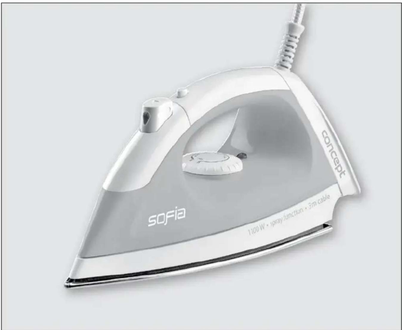 sofia Concept 1100 W • spray function • 3m cable