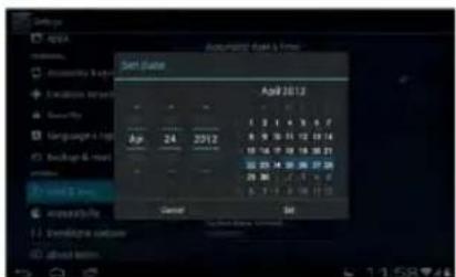 CnMemory i.onik TP7-1000 - 9-4 Datum einstellen - 1