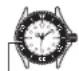 CASIO AMW330D-1AV - To adjust the positions of the stopwatch hands - 1