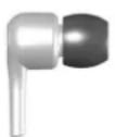 BEYERDYNAMIC MMX 101 iE - Using your in-ear phones – selecting the right ear-pieces - 1