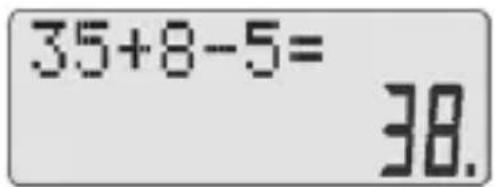 35+8-5= 38.