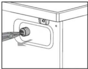BAUMATIC BFWM1406W - Cleaning the water inlet filter - 2