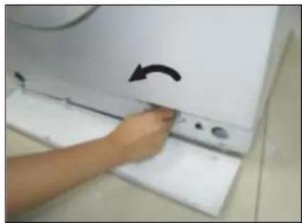 BAUMATIC BFWM1406W - Cleaning the drain pump filter - 2