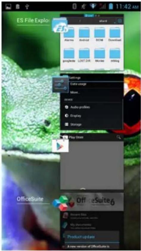 Yarvik Ingenia Nimity SMP40-200 - Android Homescherm - 2