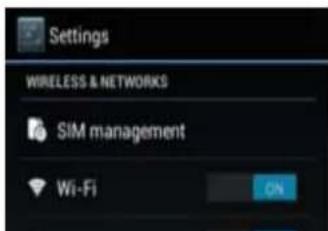 Yarvik Ingenia Nimity SMP40-200 - Meniul Settings (Setări) - 1