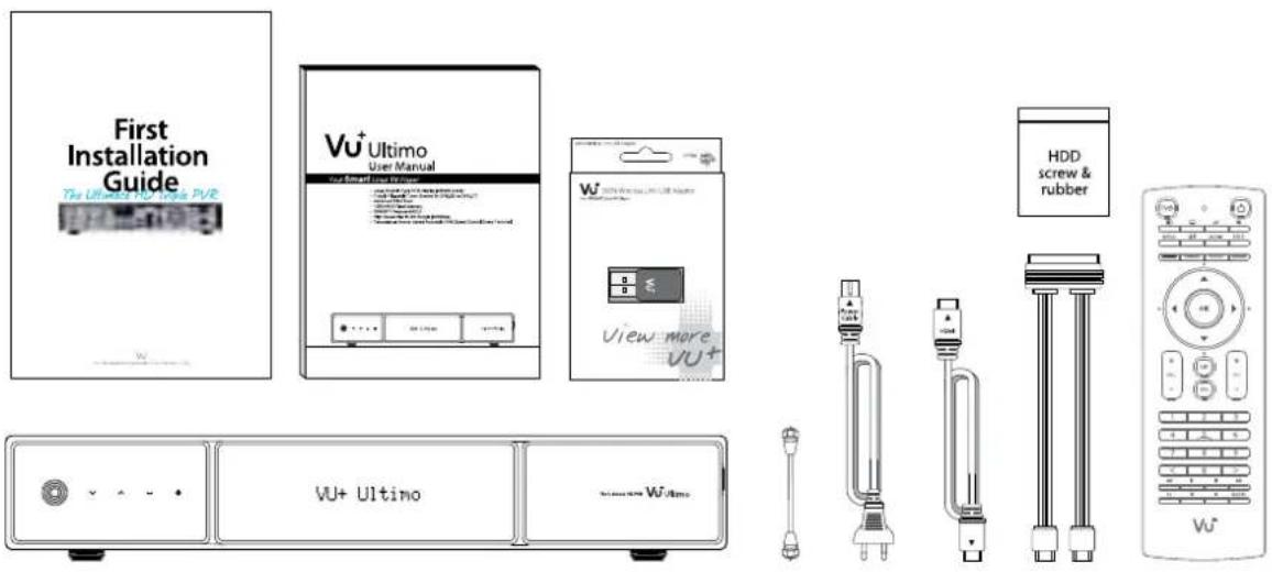 Vu+ Ultimo - Verpackungsinhalt - 1