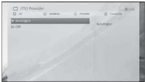 (TV) Provider All Satellites Provider Formatize BetaDigital ORF BetaDigital
