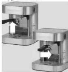 Rommelsbacher EKS 1500 - Inserting the water filter - 8