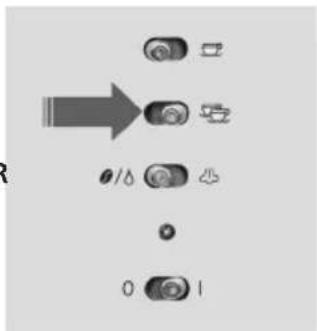 Diagram showing a sequence of icons with an arrow pointing to a series of circular and gear symbols, labeled 0 to 1.