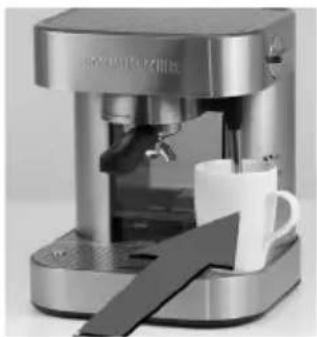 Rommelsbacher EKS 2000 - Inserting the water filter - 10