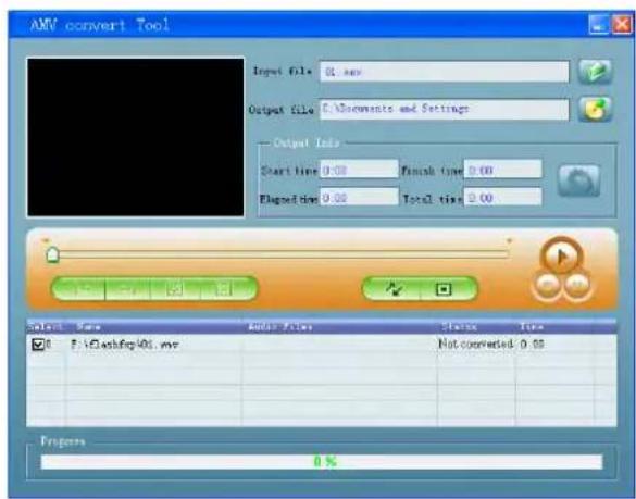 Difrnce MP1840 - Convert Video files into AMV - 2