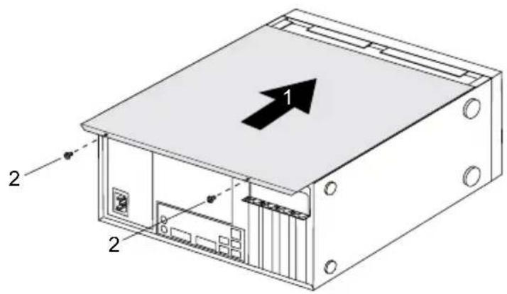 FUJITSU ESPRIMO P1500 - Gehäuseschließen - 1