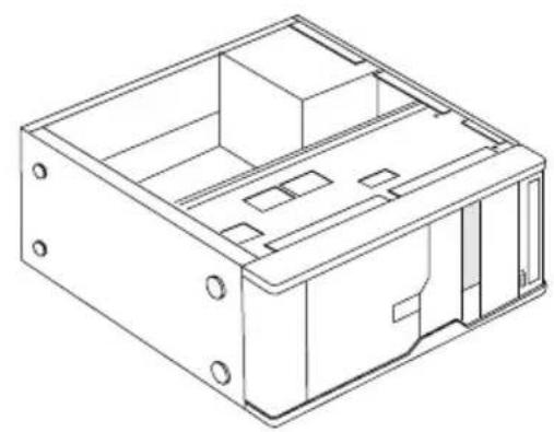 FUJITSU ESPRIMO P1500 - Bedienbares3 1/2 Zoll-Laufwerkausbauen(z.B.Diskettenlaufwerk) - 1