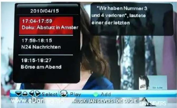 Fantec 16210 - Elektronische Programmzeitschrift (EPG) - 1
