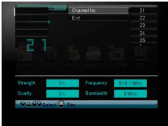 Fantec 16210 - Nach DVB-T Sendern suchen - 2