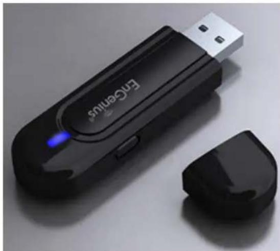 ENGENIUS EUB9801 - 300Mbps 802.11 a/b/g/n Dual Band Wireless USB Adapter - 1