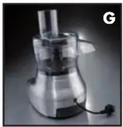 Gastroback Design Food Processor Advanced - Das Gerät zum Verstauen zusammen setzen (Abb. F) : - 2