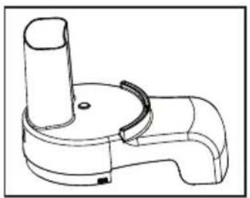 Gastroback Design Food Processor S - Deckel mit Füll- und Auswurfschacht - 1