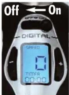 Off ← On OFF On DIGITAL SPEED TIME 00:00