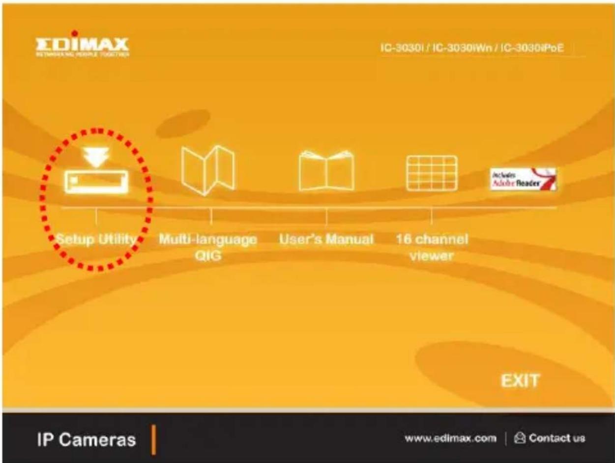 Edimax IC-3030I - Softwareinstallation - 1