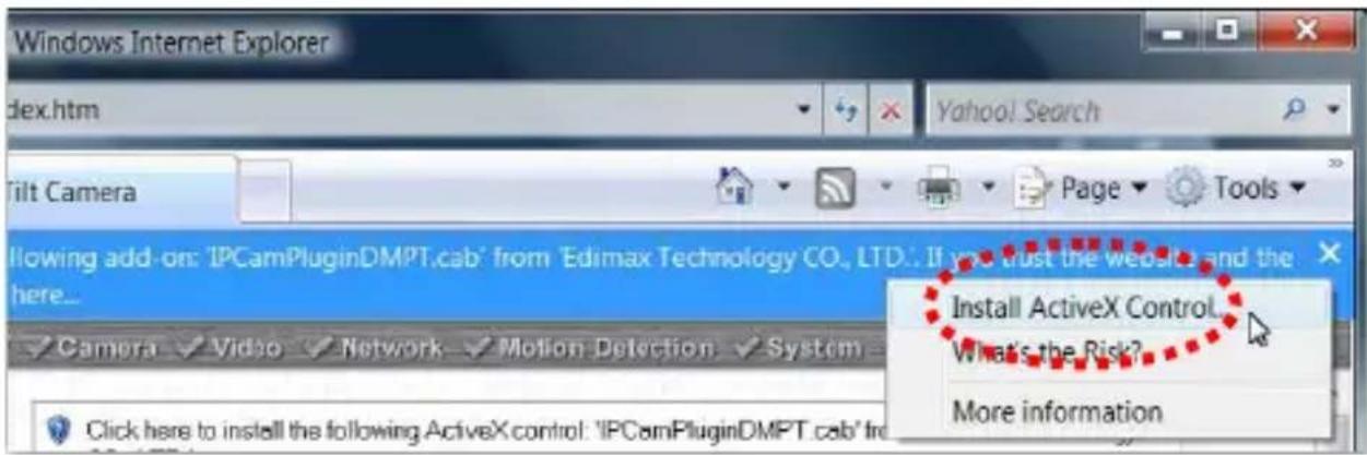 Edimax IC-3030I - Webmanagement Schnittstelle - 2