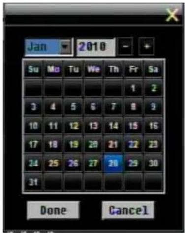 Jan 2010 Su Mo Tu We Th Fr Sa 1 2 3 4 5 6 7 8 9 10 11 12 13 14 15 16 17 18 19 20 21 22 23 24 25 26 27 28 29 30 31 Done Cancel
