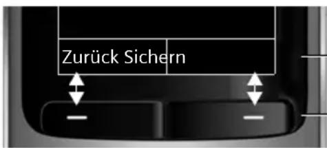 GIGASET S790 Duo - Display-Tasten - 1