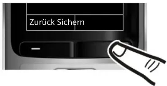 GIGASET S790 Duo - Datum und Uhrzeit einstellen - 6