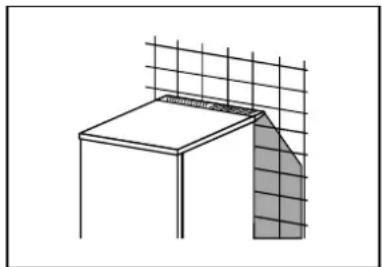 GORENJE F6098W - Aufstellung des Gerätes - 2