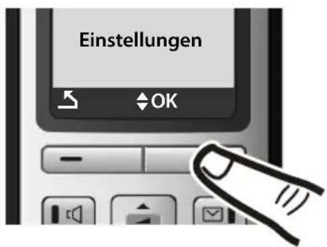 GIGASET A600A - Datum und Uhrzeit einstellen - 3