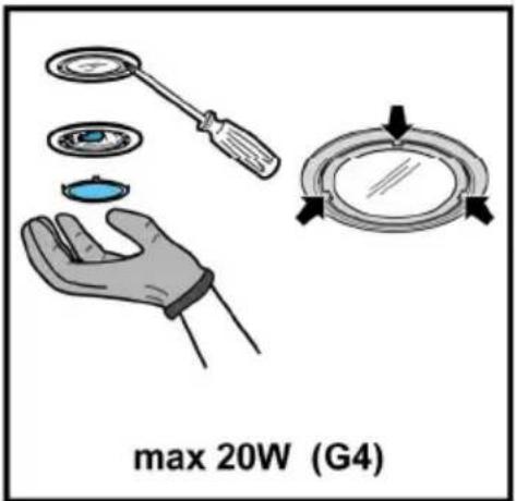 max 20W (G4)