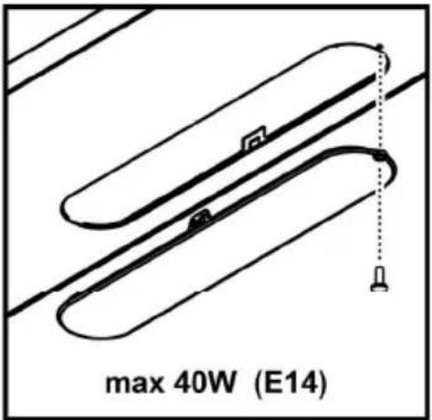max 40W (E14)