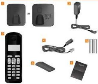 GIGASET AS200A Trio - Pack contents - 1