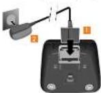 GIGASET AS200A Trio - Connecting the base station - 2