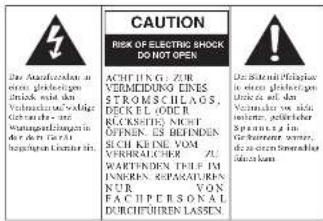 CAUTION RISK OF ELECTRIC SHOCK DO NOT OPEN Das Anschaff von, einen schlechterigen Zeitne sind am Vermögenswerten, die sich der Währungszusagen und Währungsanlagen in der den Geräte beziegnen Lizenbar ist. ACHIPTING N. ZUR VERMEIDUNG EINES STROMSCHLAOS DECKEL GÖRENT KUCKSTETIE NICHT ÖFFENEN ES BEFINDEN SICH KEINE VOM VEHRAULCHEIN ZU WARTENNEN THIP IM INNEREN REPARATURN NUR VON FACH PERSIONAL DURCHFÜRENN LASSEN Über Steuelt nicht fähigte in einem schlechterigen Zeitne sind am Vermögens von nicht stellenden, fehllicher über das Ertragsteiger zu können, als zu einem Verrechte Gesellschaft zum