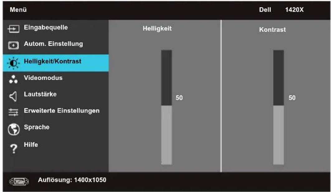 DELL 1420X - Helligkeit/Kontrast - 1