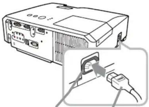 HITACHI CPX3010 - Stromversorgung anschließen - 1