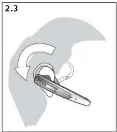 JABRA M5390 USB - Fitting to ear - 1