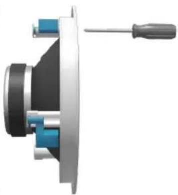 APART CM6T - The loudspeaker is easy to install, due to its simple mounting system. - 2