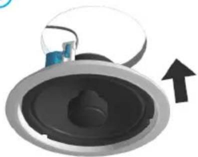 APART CM6T - The loudspeaker is easy to install, due to its simple mounting system. - 5
