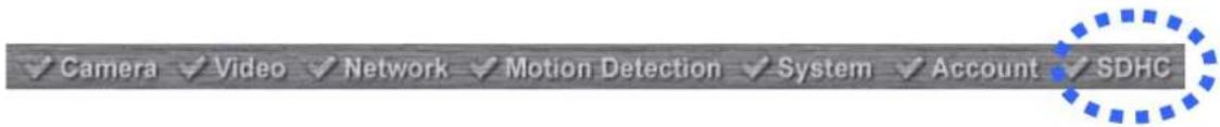 Camera Video Network Motion Detection System Account SDHC